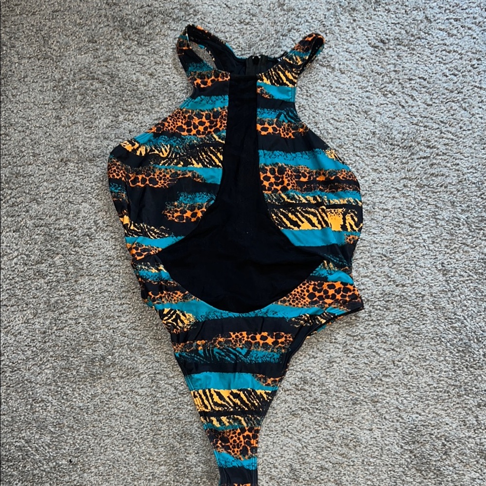 ICON SWIM Animal Print One-Piece Swimsuit